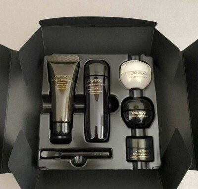 Shiseido Future Solution LX 5pc Travel Set Kit Foam Softener Eye