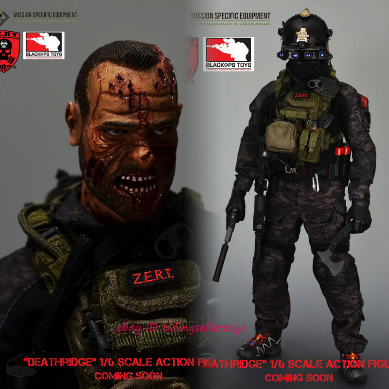 BLACKOPS TOYS Z.E.R.T DEATHRIDGE 1/6 Action Figure Collectible IN