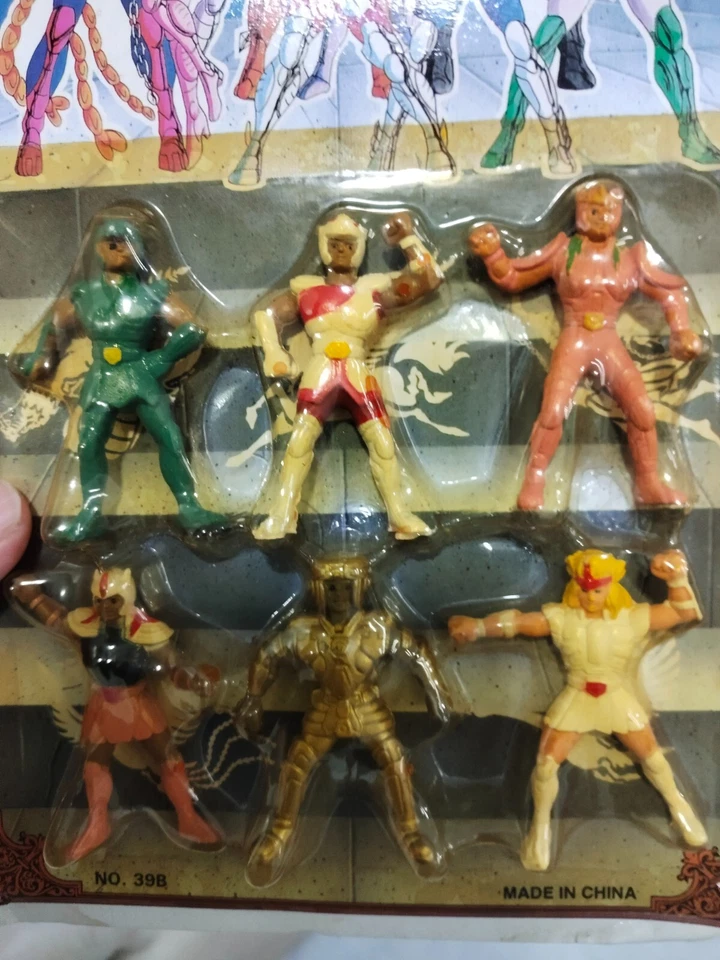 Los Caballeros Del Zodiaco Saint Seiya Mini Figures Bronze Saint - Image 3 of 4