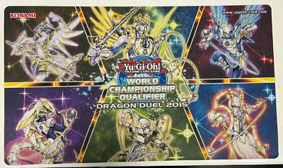Yugioh Official DRAGON DUEL WCQ 2015 Satellarknight Playmat