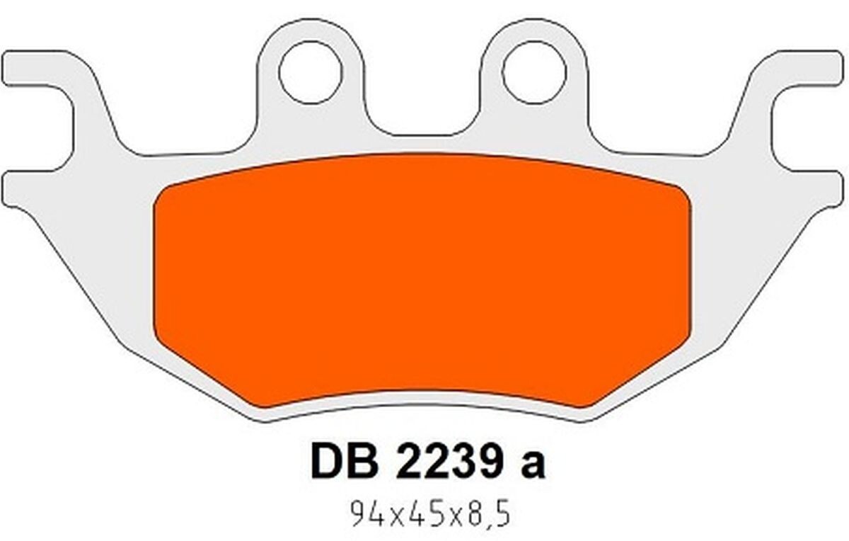 Plaquettes de frein arrière KH686 pour Kawasaki KAF Mule 820 2015-