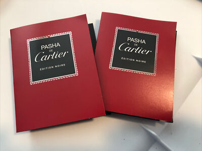 2 X Pasha De Cartier Parfum Womens Perfume Sample Travel Spray 0.05 oz BNIB