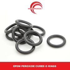 EPDM Peroxide Cured O-Rings, Various Sizes, (For DOT4 Applications)