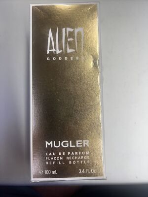 Alien Goddess By Mugler EDP Refill Bottle 3.4 oz 100 ML Sealed Box Original Full
