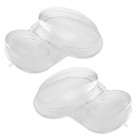 Left+Right Headlight Lens Plastic Cover Shell for Mercedes-Benz W210 1996-2002
