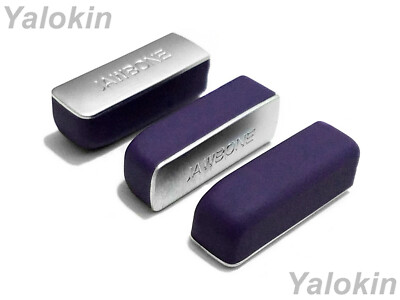 3pcs Dunkelviolett Ersatz Ende Kappen Bezüge Protektoren für Jawbone Up 2.0