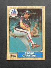 1987 Topps Steve Carlton Base Card #718 Boston Red Sox MLB Baseball