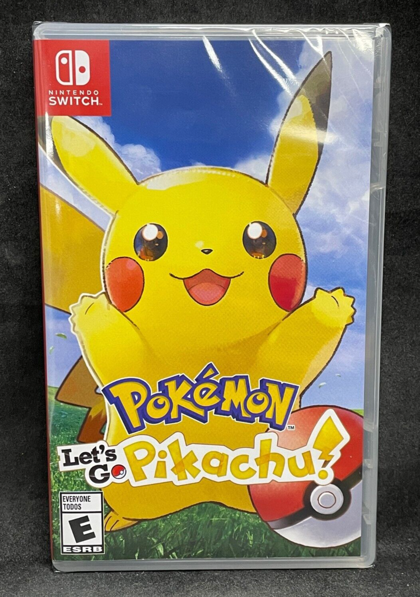 Pokemon: Let's Go Pikachu! (Nintendo Switch, 2018) BRAND NEW