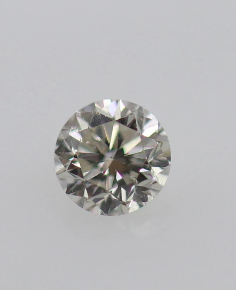 Certified 0.10 Ct Natural Loose Diamond F Color VS1 Grade Brilliant Round Cut - Image 2 of 4