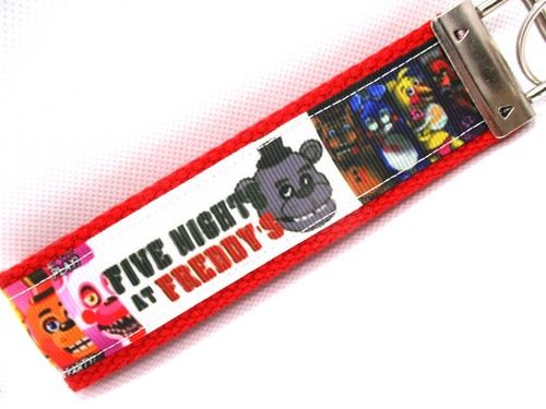 Five Nights at Freddy's Cinta en Fuerte Correa Llavero Llavero Muñequera - Imagen 11 de 15