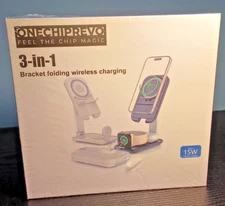 Magsafe Wireless Charger Dock 3 in 1 Charging Station For iPhone iWatch Airpods