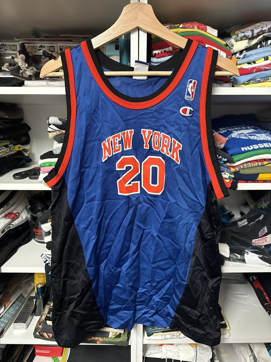 NIKE NBA KNICKS #20 HOUSTON バスケ ユニフォーム RARE NEW YORK KNICKS BASKATBALL JERSEY #20 HOUSTON SIZE M