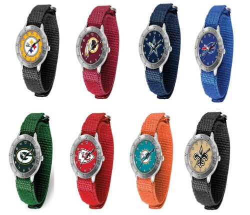 Montre pour enfants jeunesse - montre pour garçons - montre pour jeunes Tailgater - NFL * Choisissez votre équipe * - Photo 1 sur 73