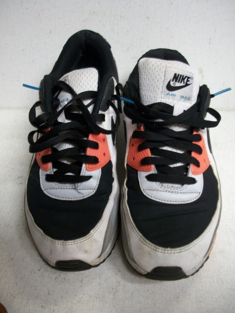 Size 12 - Nike Air Max 90 Aquamarine/Black/Turf Orange/White