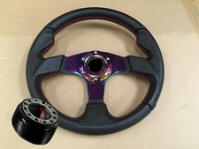 Dc Eg Ej Eh Civic Integra Del Sol Black Neo Chrome Red Stic Steering Wheel Hub Dc Eg Ej Eh Civic Integra Del Sol Black Neo Chrome Red Stic Steering Wheel Hub