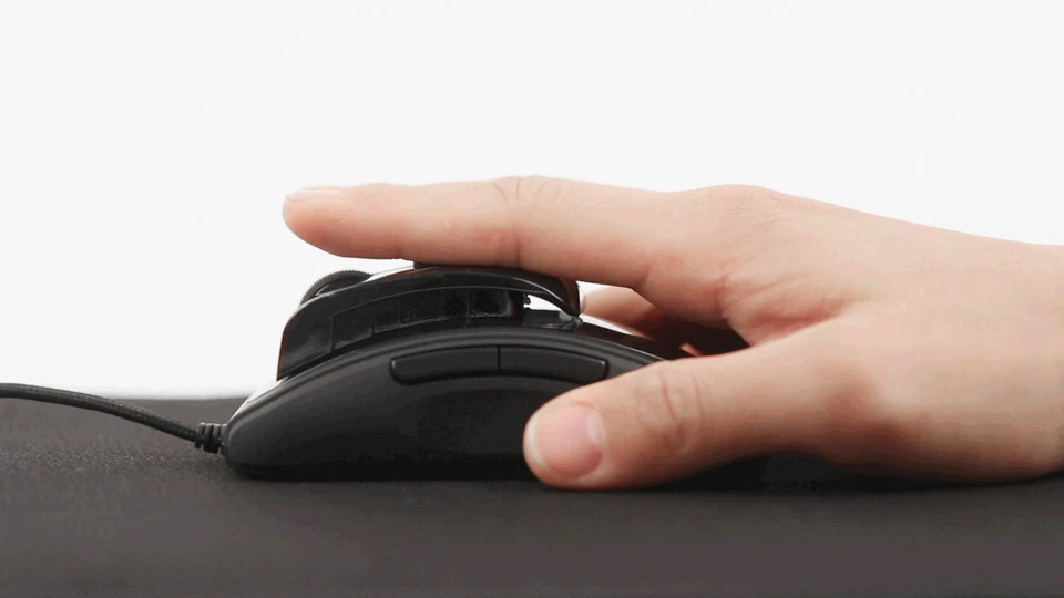 QuadraClicks RBT- Most Comfortable Rabbit Mouse Right 'Bove Touch Ending RSI - Image 4 of 4