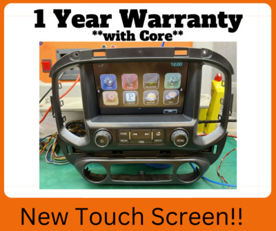2017 2018 Chevy Colorado OEM New Touch Screen Radio Navigation Display 84091114