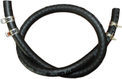 OEM Briggs & Stratton 14'' - 25-Inch Engine Fuel Line with 4 Clamps LAWN MOWER