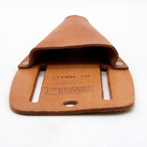 Vintage Master Mechanic MM417 Leather Plier Tool Holder for Belt - Free Shipping - Picture 7 of 8