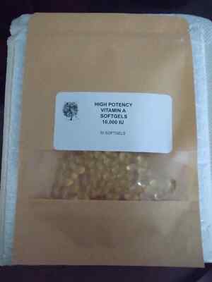 VITAMIN A HIGH POTENCY SOFTGELS, 10,000 IU~30 COUNT ~