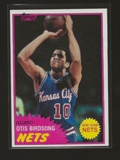 1981-82 TOPPS OTIS BIRDSONG #17 NRMT HIGH GRADE