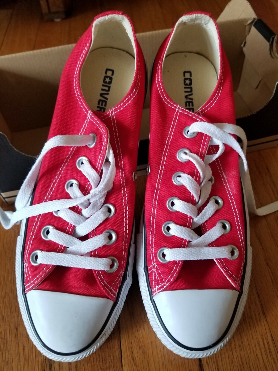 紅牙MX C63MHS TG AP Converse Sneakers All Star Chuck Taylor Unisex Red Canvas
