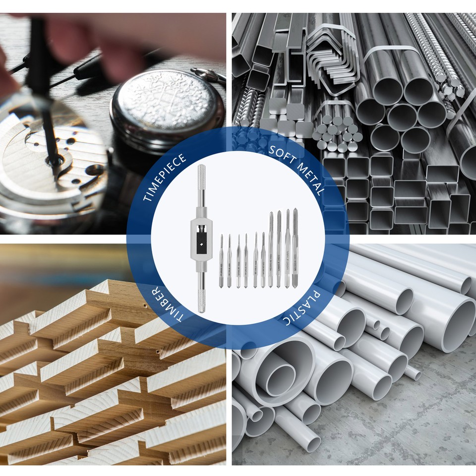 10Pcs Straight Thread Tap Screw Tap Drill Tapping Tool R5W97471 eBay