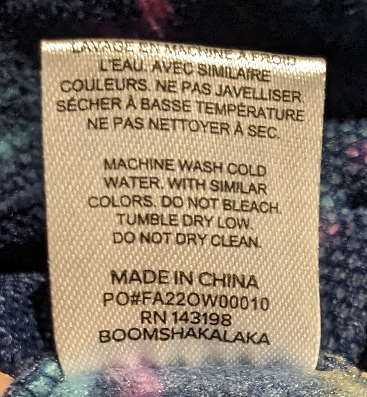 Chubbies Men's Recycled Chilly Vibe Sweatshirt 1/4 Zip Fleece Size Large 