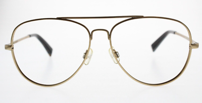 Warby Parker Dempsey 2200 Gold Pilot Metal Sunglasses Frames  display picture 3