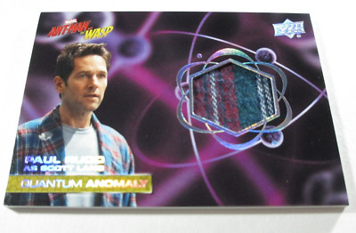 2018 Upper Deck Ant-Man and the Wasp Quantum Anomaly QM3 Paul Rudd as Scott Lang
