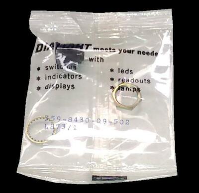 New Dialight   359-8430-09-502  Panel Mount Lamp Holder Socket