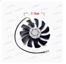 Graphics Card Cooling Fan HA8010H12F-Z For MSI GTX750ti 750 740 ITX Parts