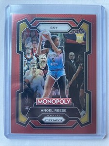 2024 Monopoly Prizm - Angel Reese #68 Red Prizm /99 (RC)