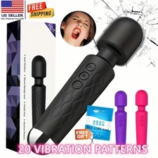 Sex Toys for Women Rechargeable G-spot Clit Vibrator Dildo Massager Adult Gifts