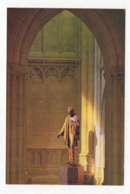 Lincoln Memorial Bay Washington D.C. Cathedral Mount Saint Alban Postcard Unpstd