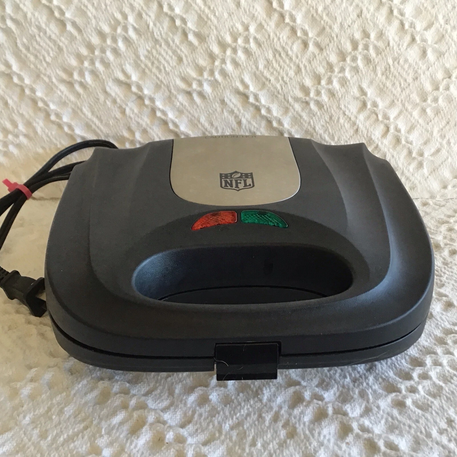 New England Patriots NFL CS-602D Intetek Sandwich Grill Press WORKING