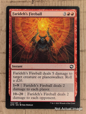 Magic MTG Forgottten Realms (AFR) Singles - Mix & Match cards to save up to 35%!