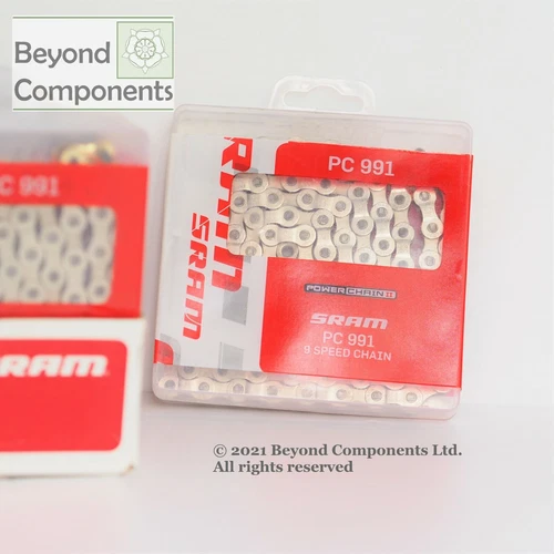 SRAM 9 Speed Chain PC 991 Retail Box Mountain MTB Road Bike