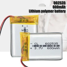 602535 600mAh 3.7v Battery Polymer Rechargeable Battery For Bluetooth Headset