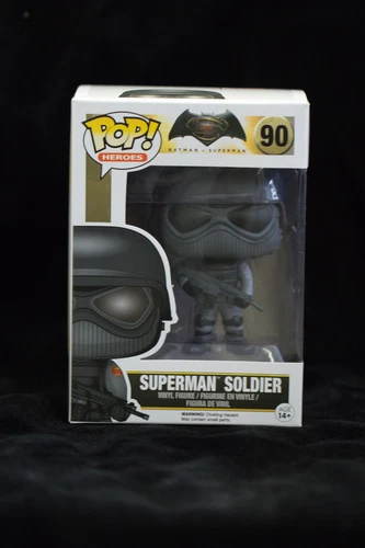 POP Heroes:BM vs SM SUPERMAN SOLDIER  Funko POP Vinyl NIB IN STOCK