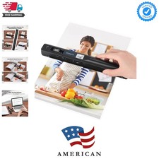 Portable Scanner, 900 DPI Photo Scanner for A4 Documents Pictures, Wand Rea...
