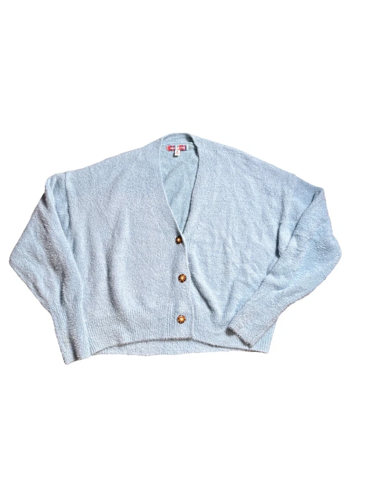 Cárdigan Difuso Urban Outfitters “Thea” Azul Relajado M Foto 2 de 4