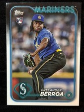 2023 Topps Prelander Berroa Rookie Card Seattle Mariners Series 1 #36 MLB Pitche