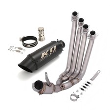 Full System Muffler Tips Header Pipe For Honda CBR650R CB650R E-Clutch 2024-2026