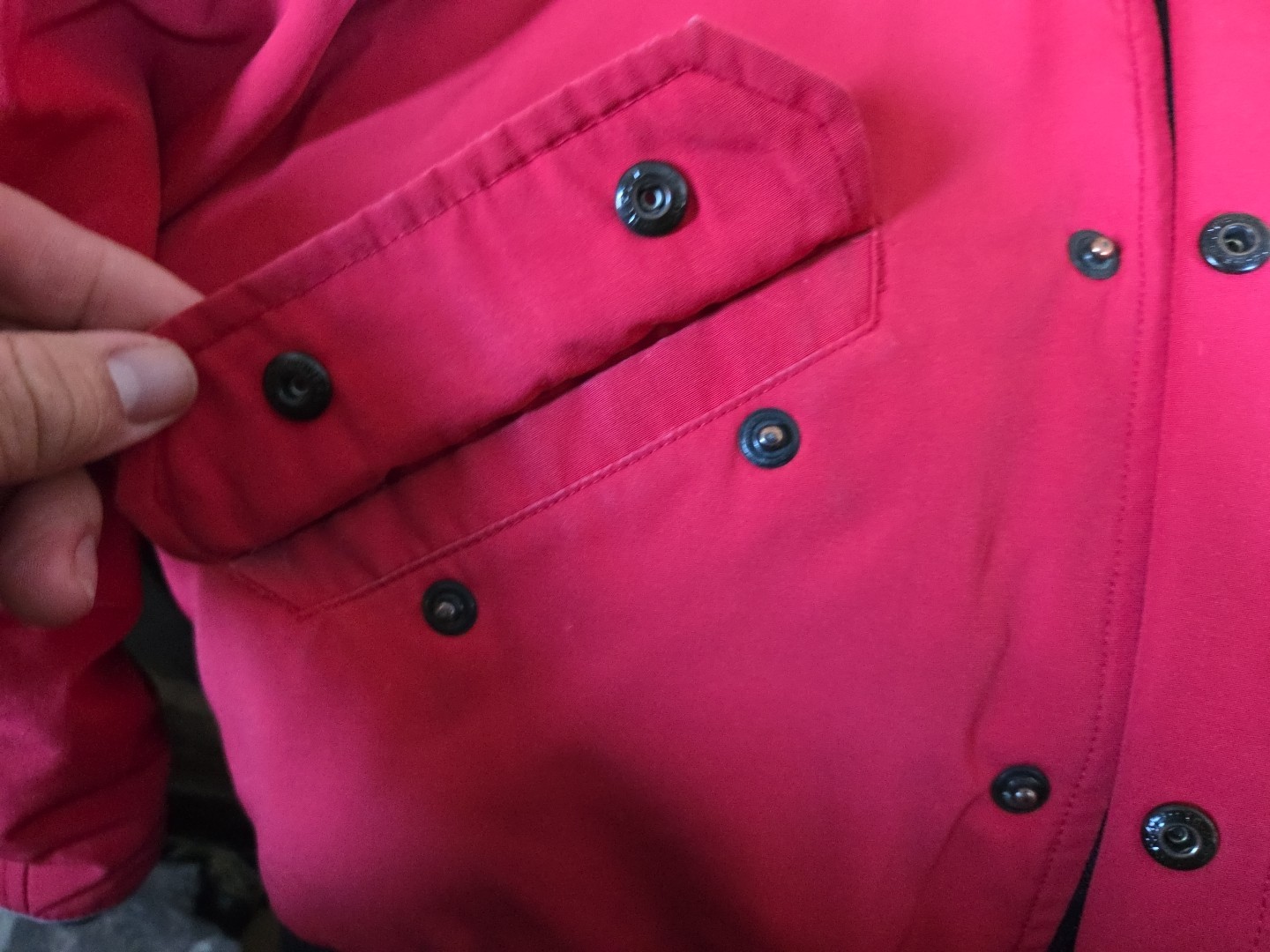 PRE-OWNED CANADA GOOSE YOUTH LARGE (14-16) RUNDLE BOMBER JACKET RED # 7995Y $695 thumbnail 10