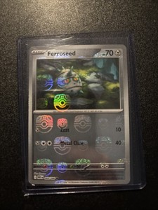 Pokemon TCG - Ferroseed - 068/086 - Master Ball - SV: White Flare English