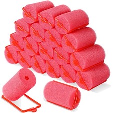 Overnight Soft Foam Hair Rollers - 18 Count for Stunning Curls Without Damage