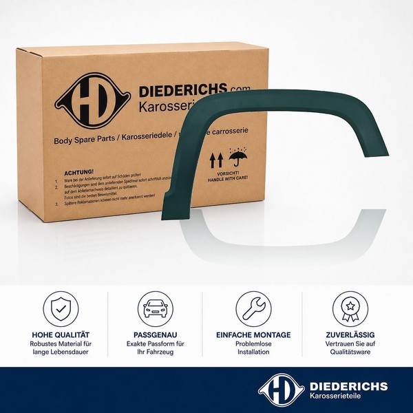 Verbreiterung KotflÜGel Vorne Links Diederichs 2660063 FÜR Jeep-image