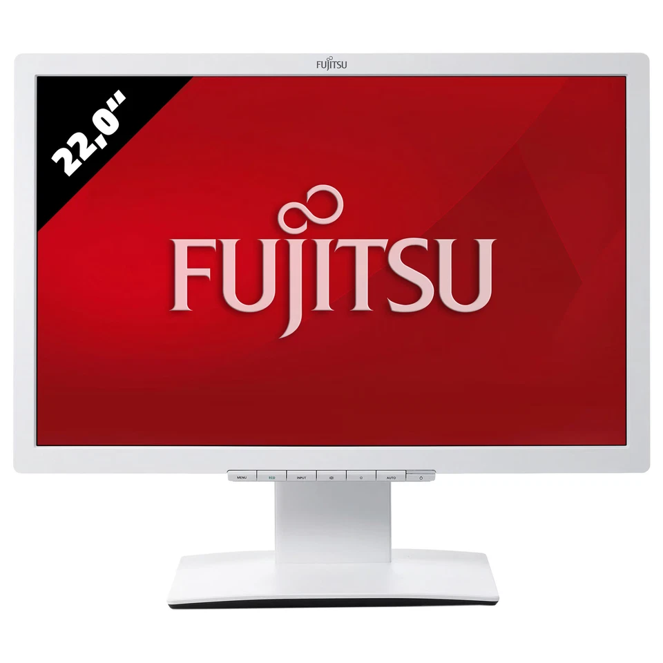 Fujitsu Display B22W-7 LED 22 Zoll Monitor 1680x1050 WSXGA+ TN 5ms Grau