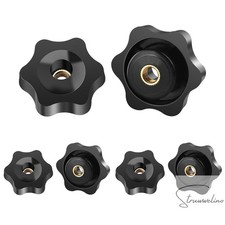 Sterngriff Sternmutter Klemmmutter Sternschraube Flügelmutter M4 5 6 8 10 12